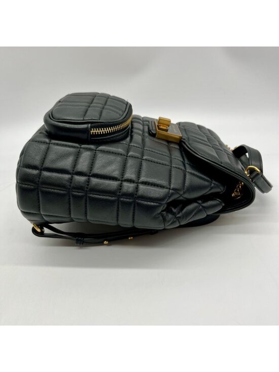 Kate Spade Black Quilted Leather Evelyn Backpack main image 10